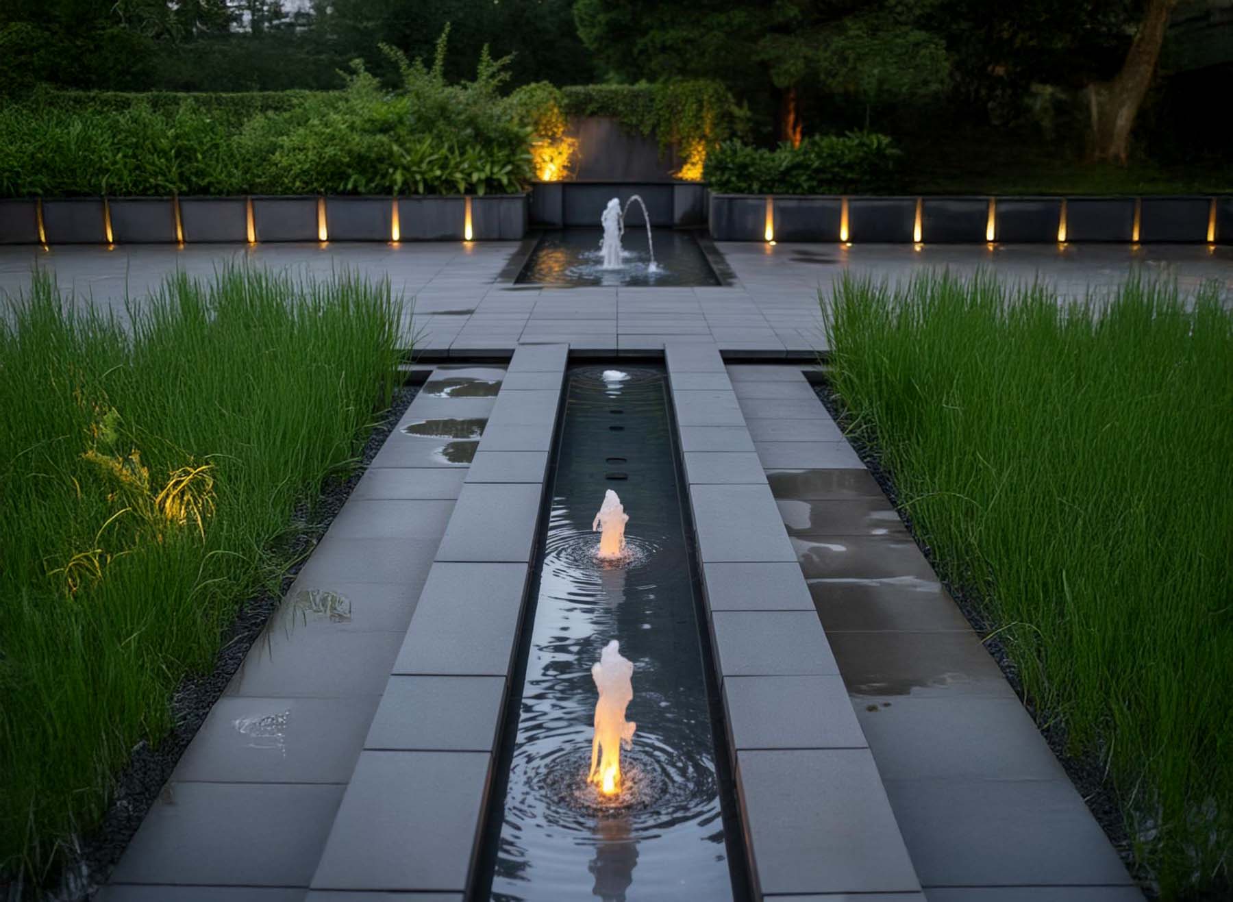 Water Feature & Pavers